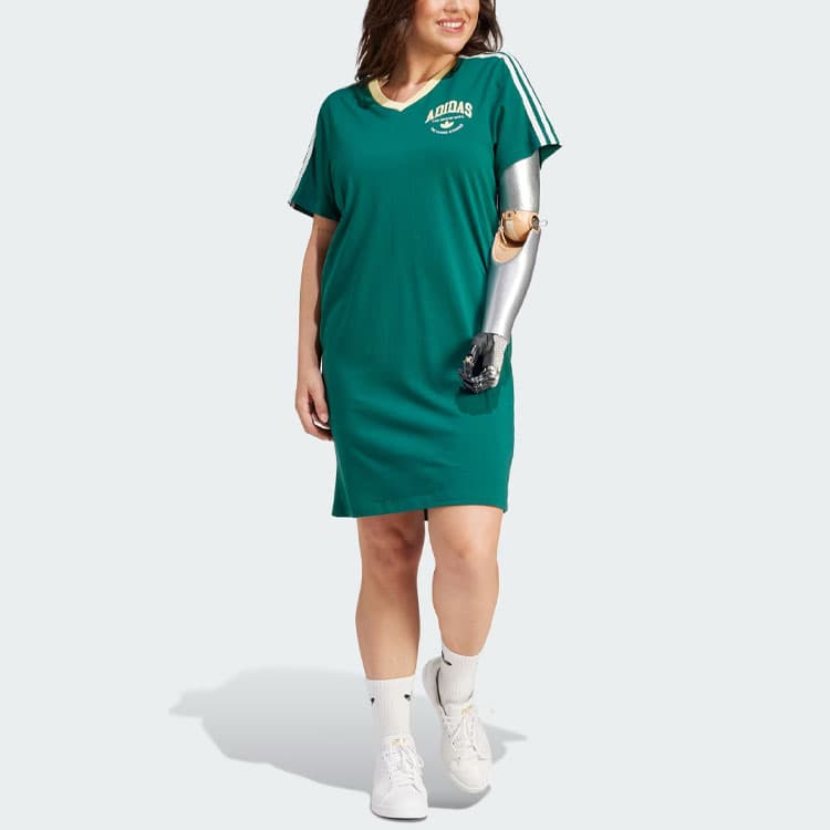 Платье adidas Vrct Graphic Tee Dress - изображение 2