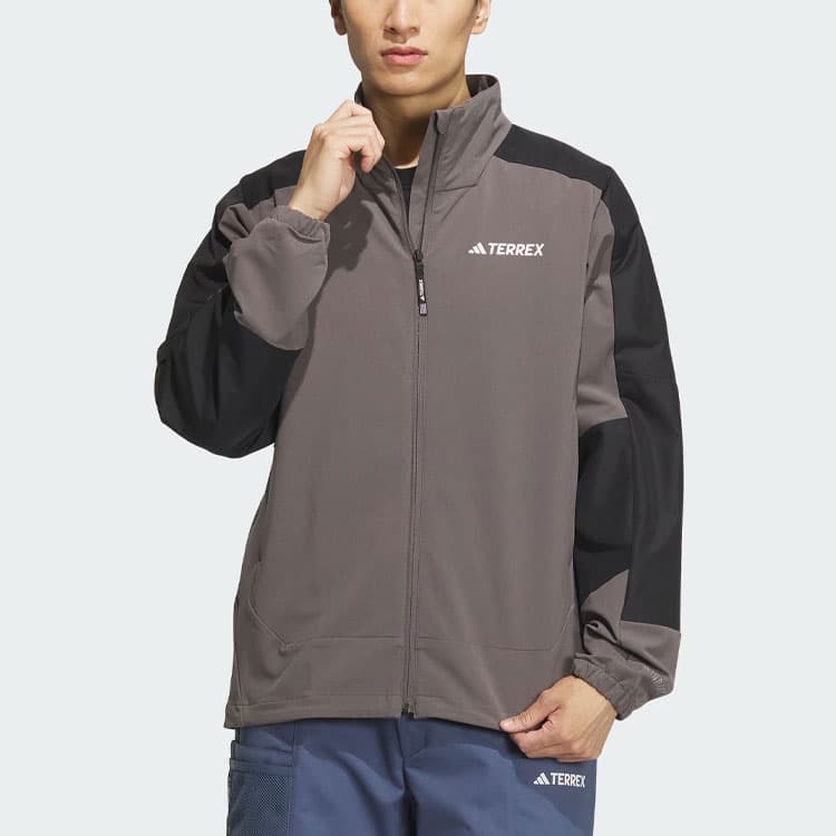 Куртка adidas Wind.Rdy Softshell Non-Hooded Logo - изображение 2