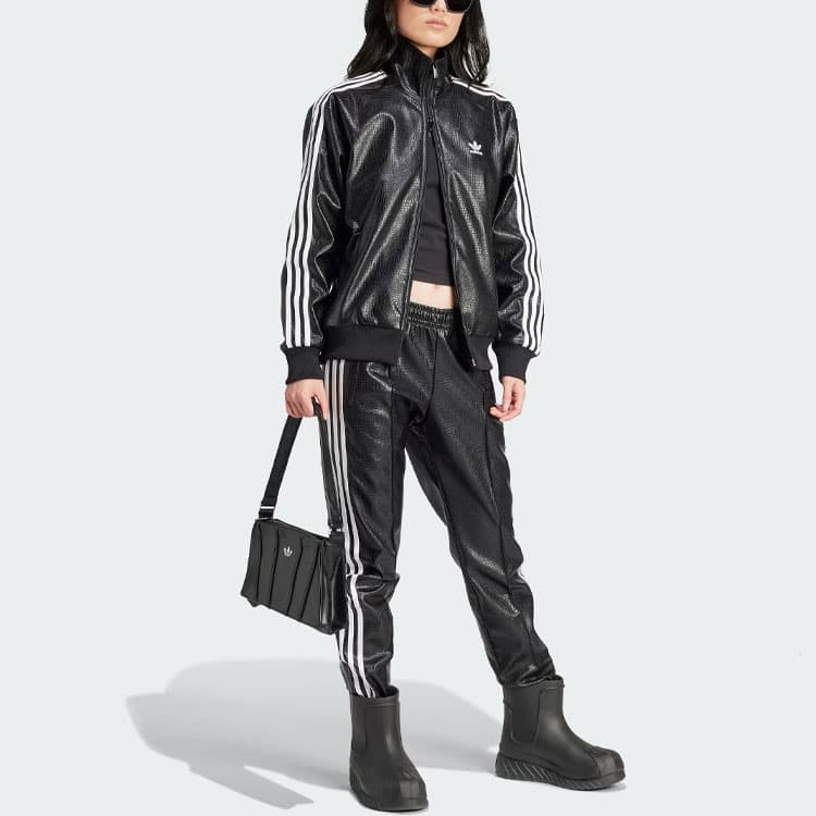 Штаны adidas Originals Premium Faux Leather SST Luxe - изображение 4