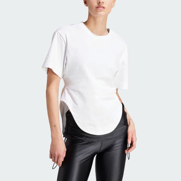 Футболка adidas x Stella McCartney Sportswear Curved Hem T-Shirt T - изображение 2