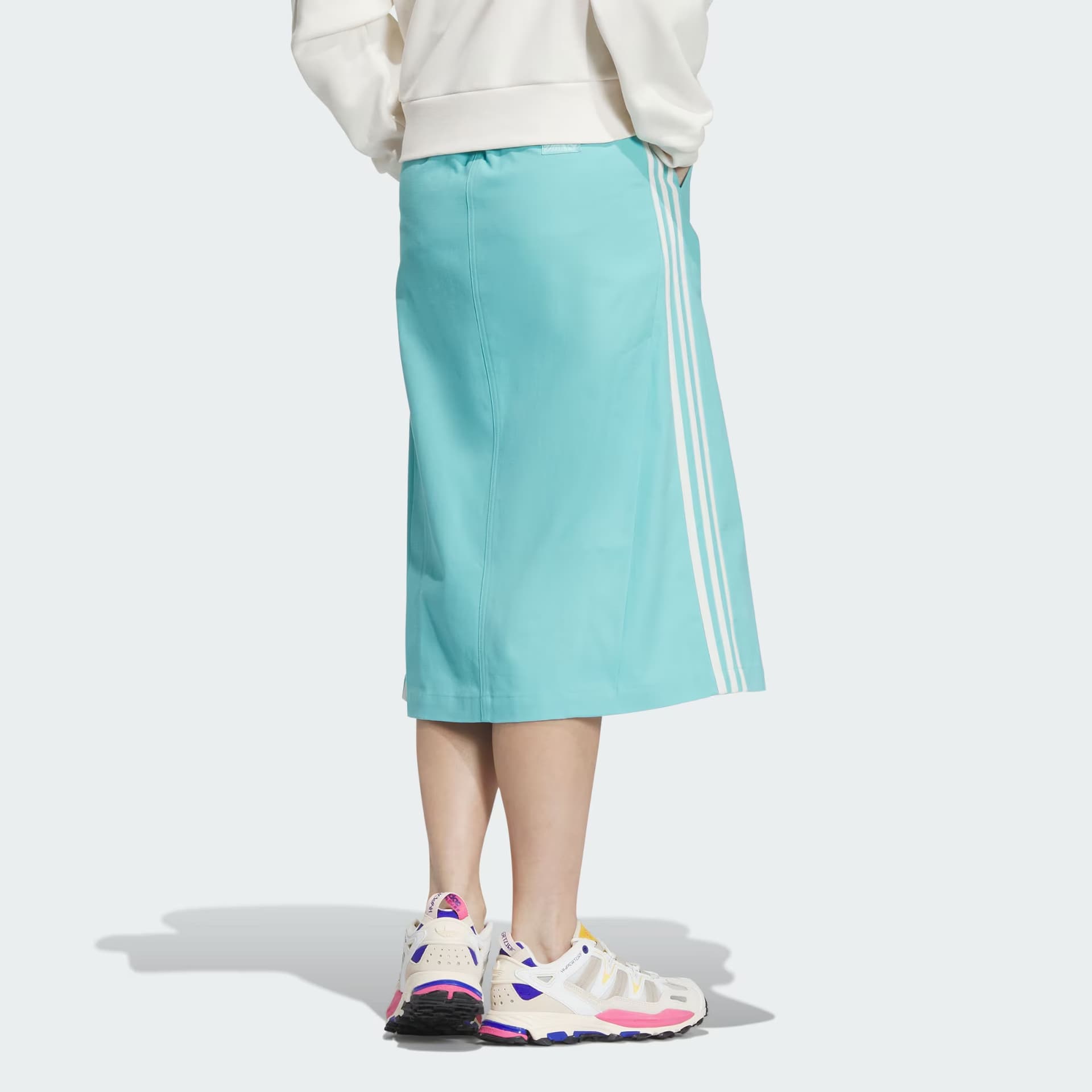 Юбка adidas Originals V-Day Skirt Mint Green - изображение 4