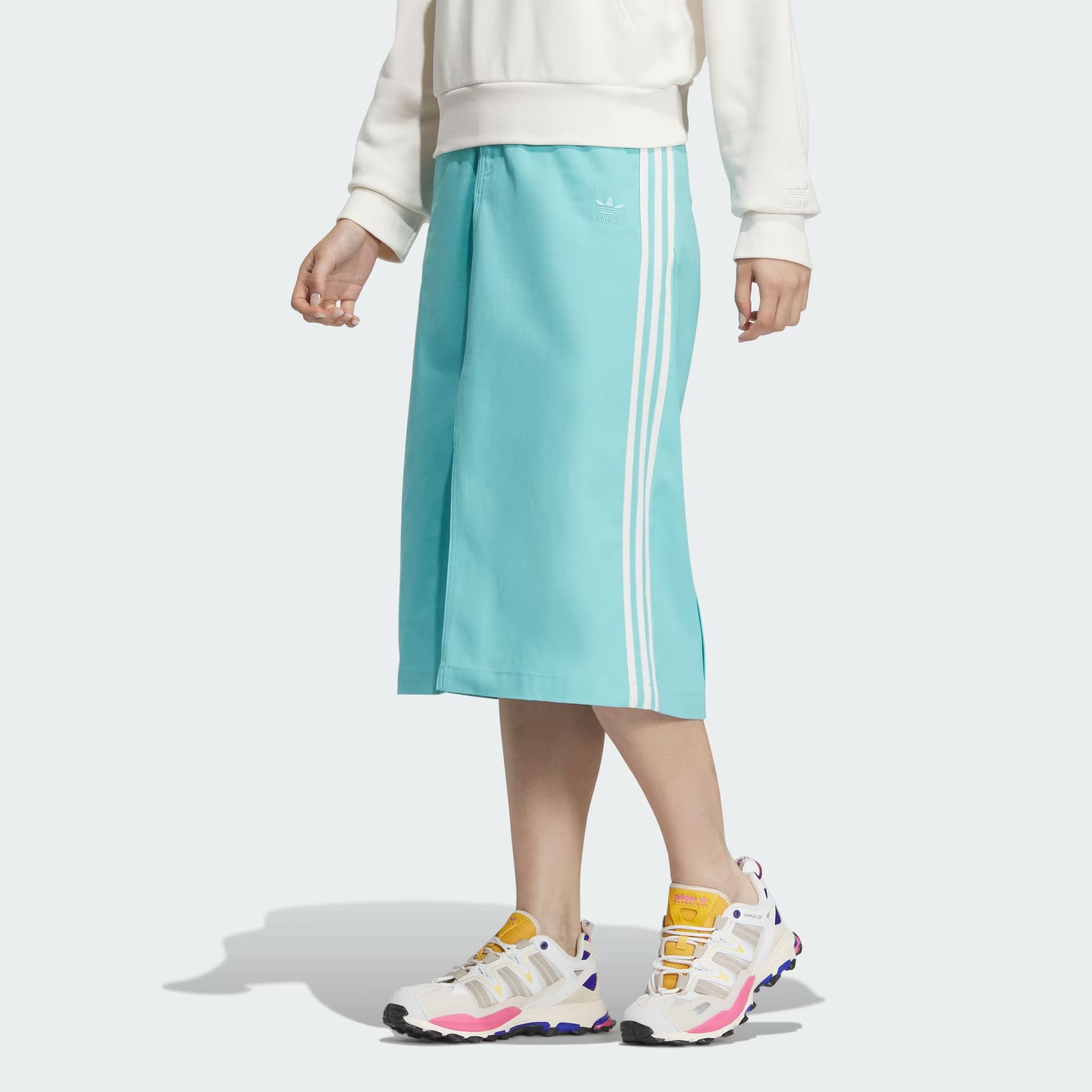 Юбка adidas Originals V-Day Skirt Mint Green - изображение 2