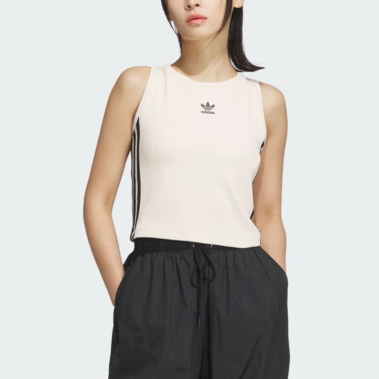 Майка adidas originals 3-Stripes Padded Tank Top - изображение 2