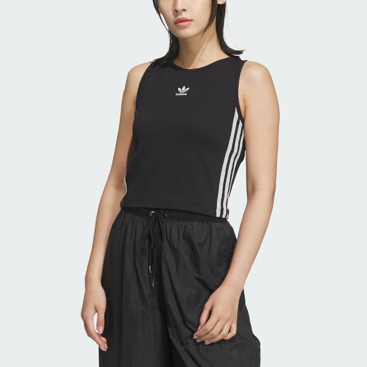 Майка adidas originals 3-Stripes Padded Tank Top - изображение 2