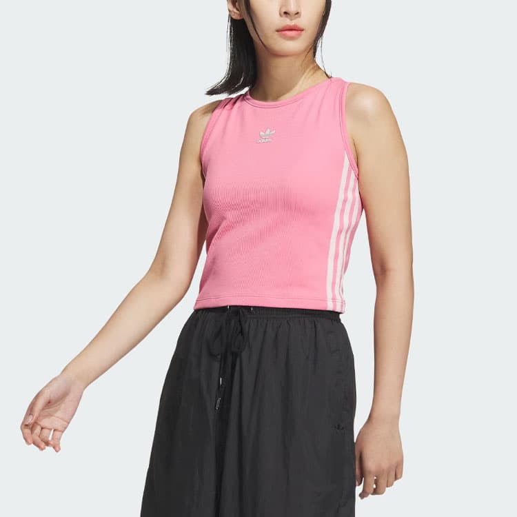 Майка adidas originals 3-Stripes Padded Tank Top - изображение 3