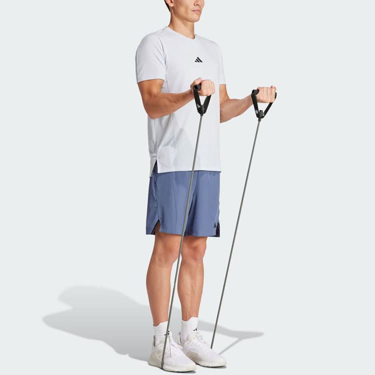 Тренировочные штаны adidas Designed For Workout Shorts Logo - изображение 4