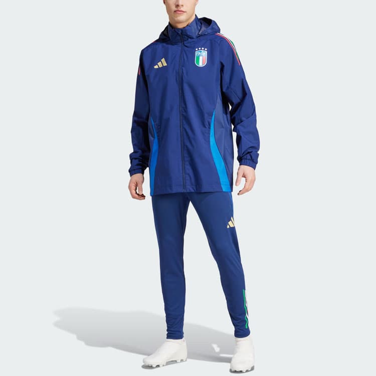 Куртка adidas Italy Tiro 24 Competition All-Weather Jacket - изображение 5