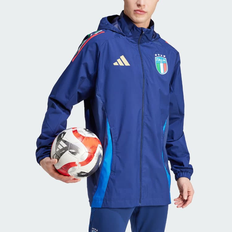 Куртка adidas Italy Tiro 24 Competition All-Weather Jacket - изображение 4