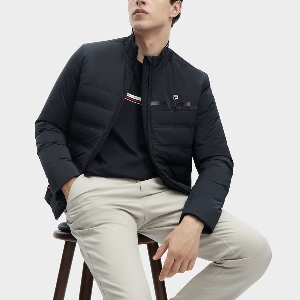 Зимняя куртка FILA Logo - изображение 3