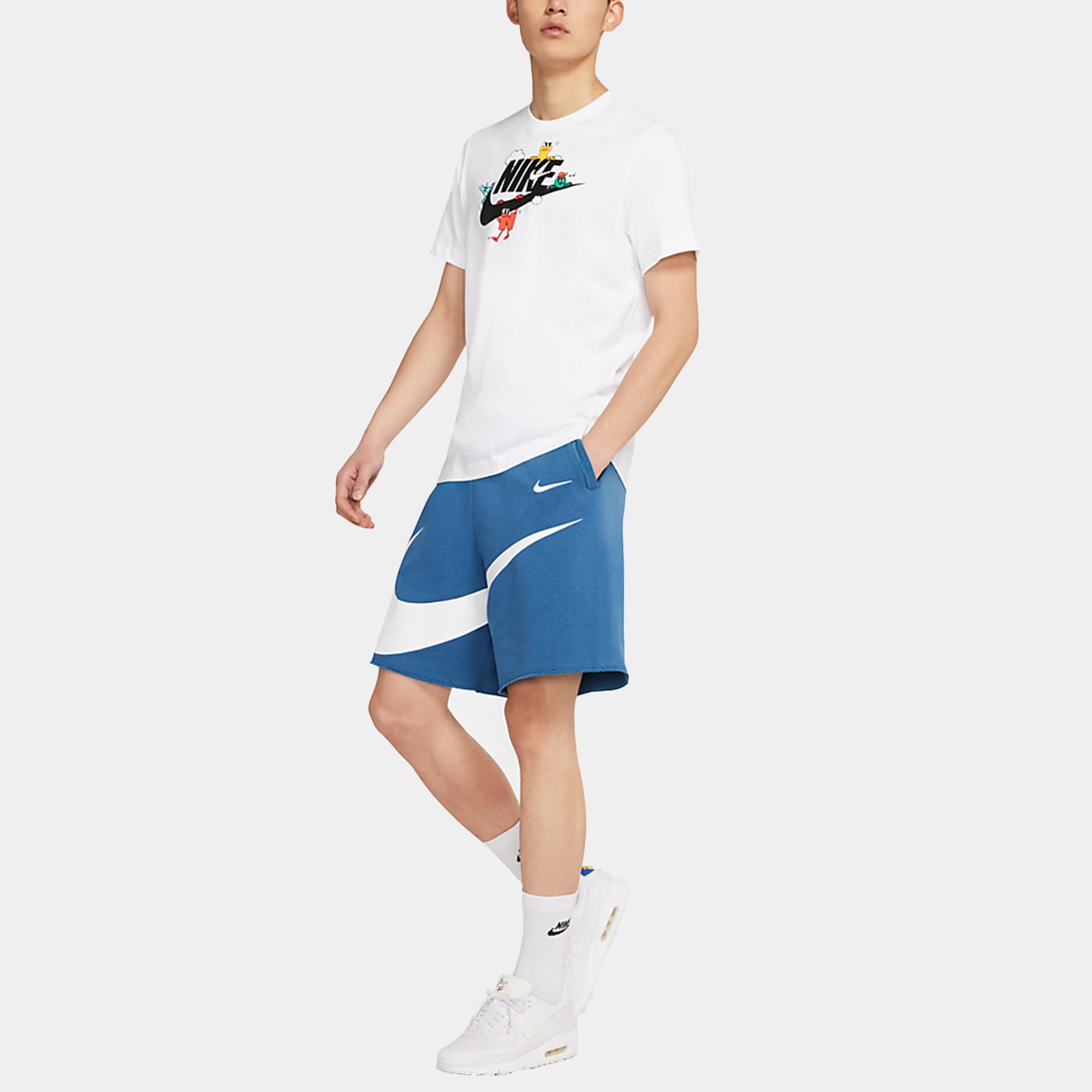Шорты Nike Sportswear Swoosh Logo Shorts - изображение 3