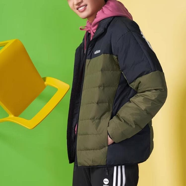 Зимняя куртка adidas neo Logo - изображение 3