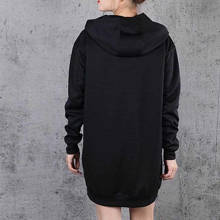 Платье Nike 20 Knit Hoodie Dress Black - изображение 8