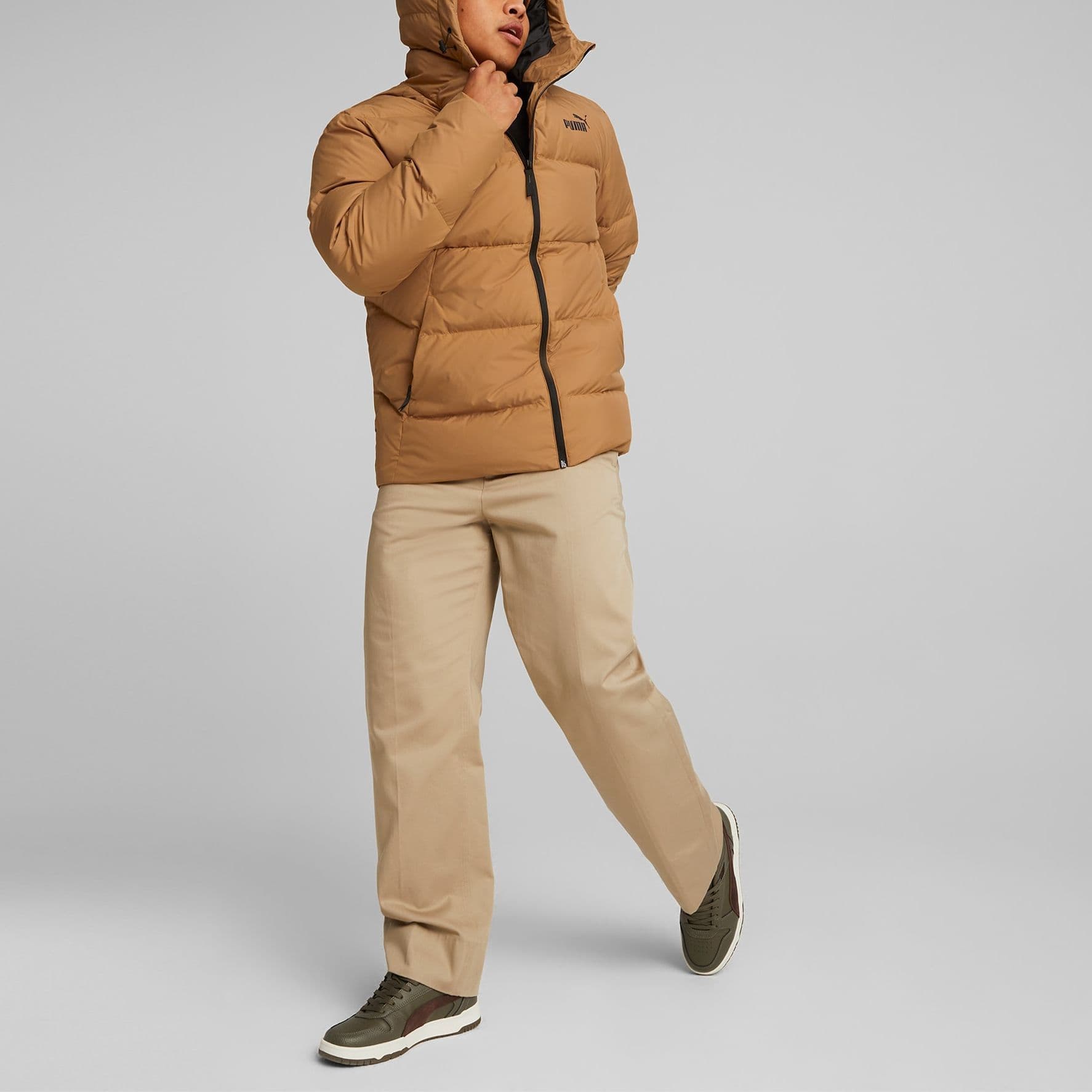 Зимняя куртка PUMA Down Puffer Brown - изображение 5