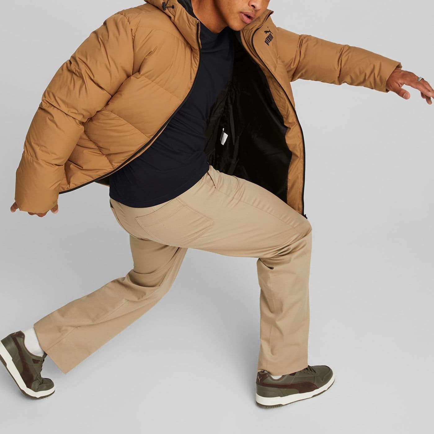 Зимняя куртка PUMA Down Puffer Brown - изображение 4