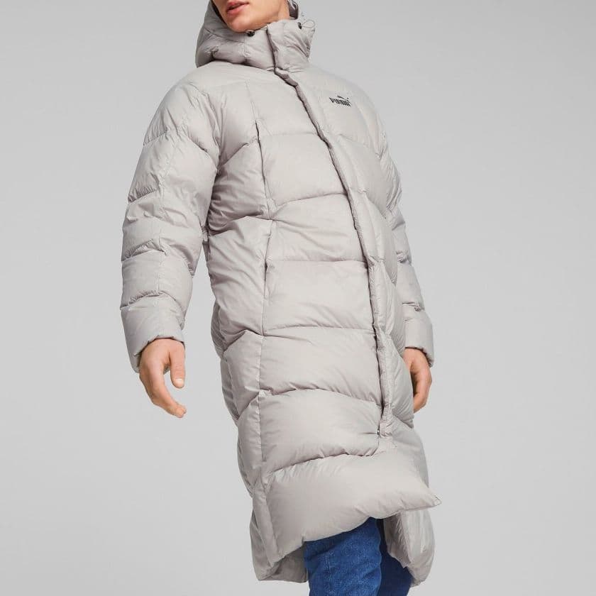 Зимняя куртка PUMA Lightweight Hooded Down Coat - изображение 5