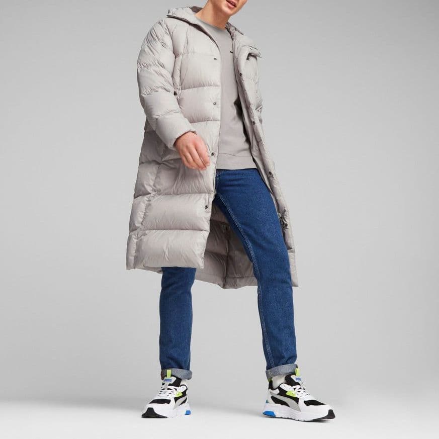 Зимняя куртка PUMA Lightweight Hooded Down Coat - изображение 4