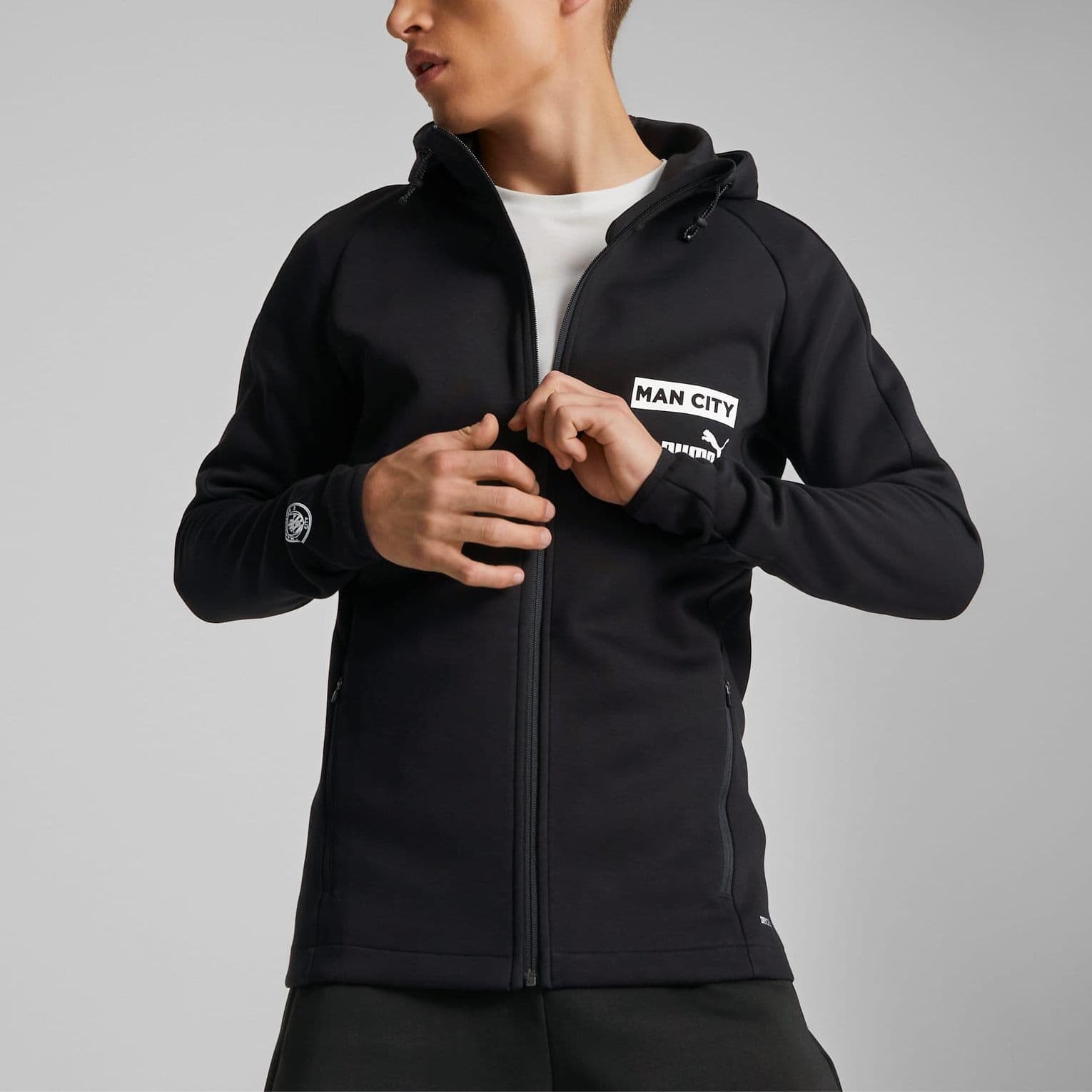 Куртка PUMA Manchester City F.C. Hooded Jacket - изображение 3