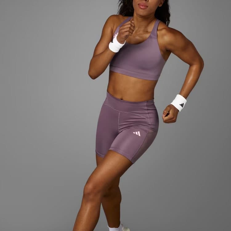 adidas Adizero Short Leggings Purple - изображение 2