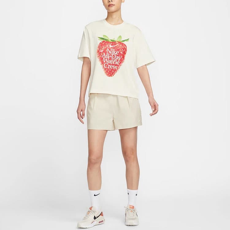 Футболка Nike SS24 T-Shirt Cream - изображение 5