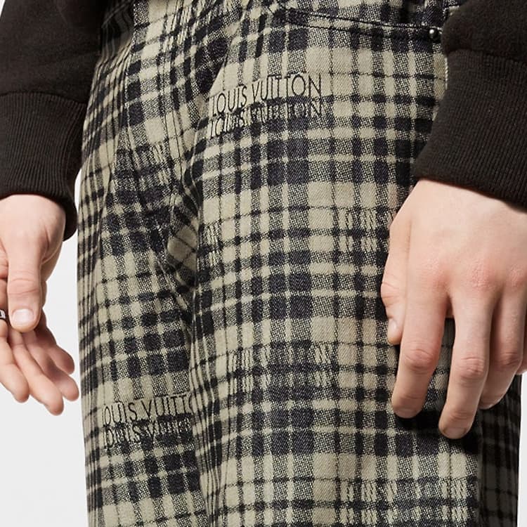 Джинсовые шорты LOUIS VUITTON FW23 Logo - изображение 5