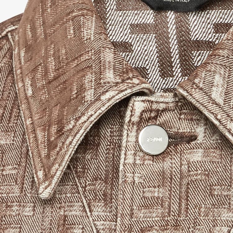 Джинсовая куртка FENDI Logo - изображение 6