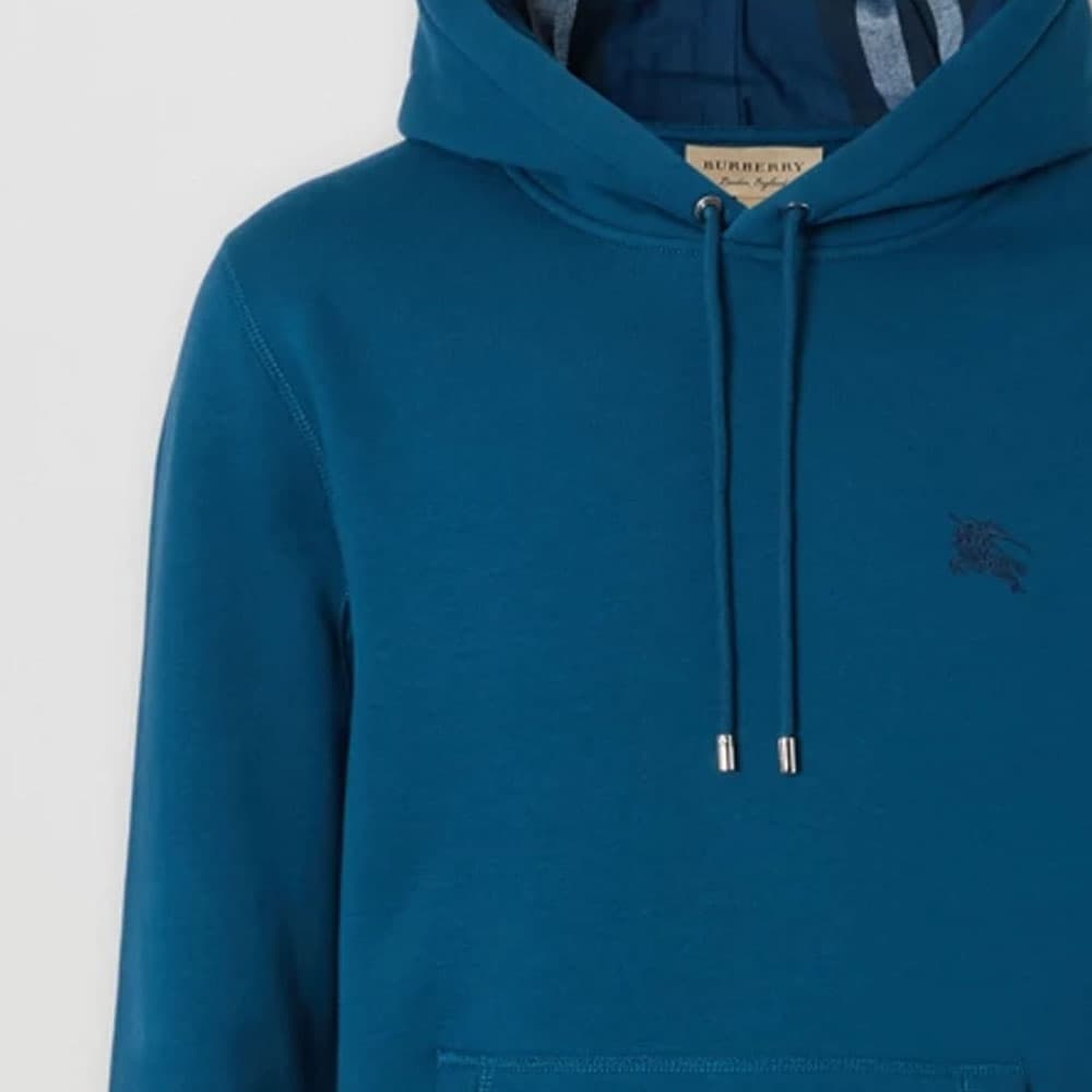 Худи Burberry Hoodie Mineral Blue — фото 4