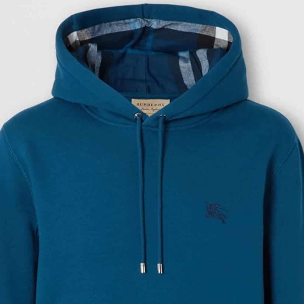 Худи Burberry Hoodie Mineral Blue — фото 3