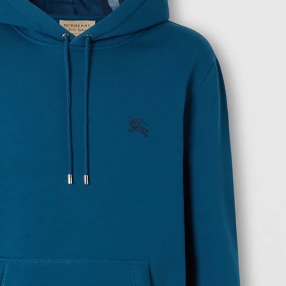 Худи Burberry Hoodie Mineral Blue — фото 5