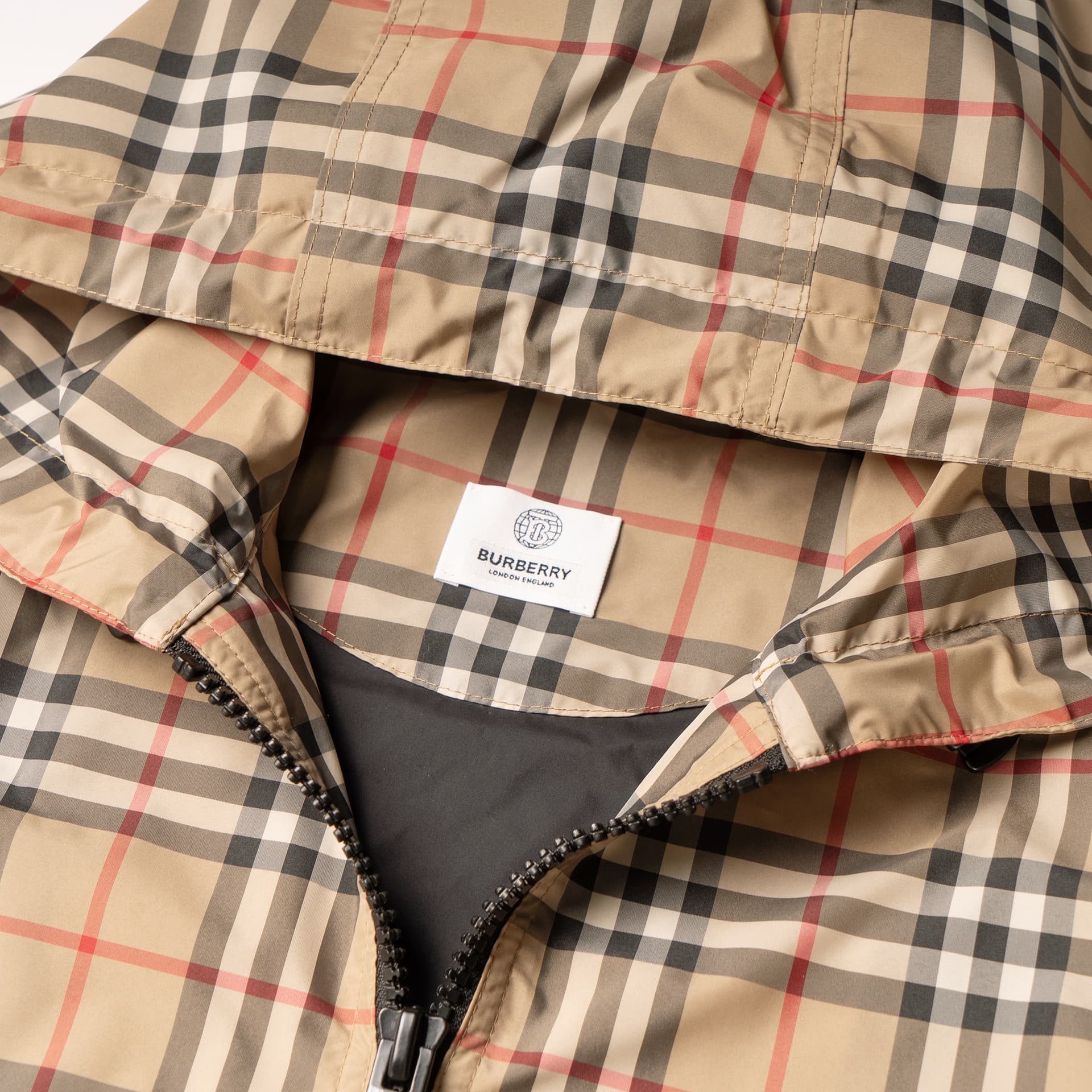 Куртка Burberry Vintage Check Hoodie - изображение 7