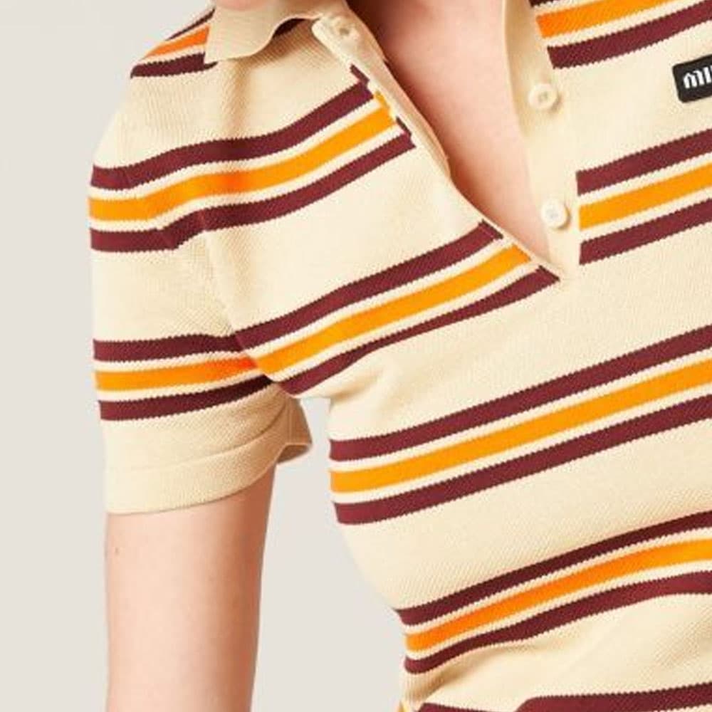 Miu Miu SS24 Polo Beige - изображение 5