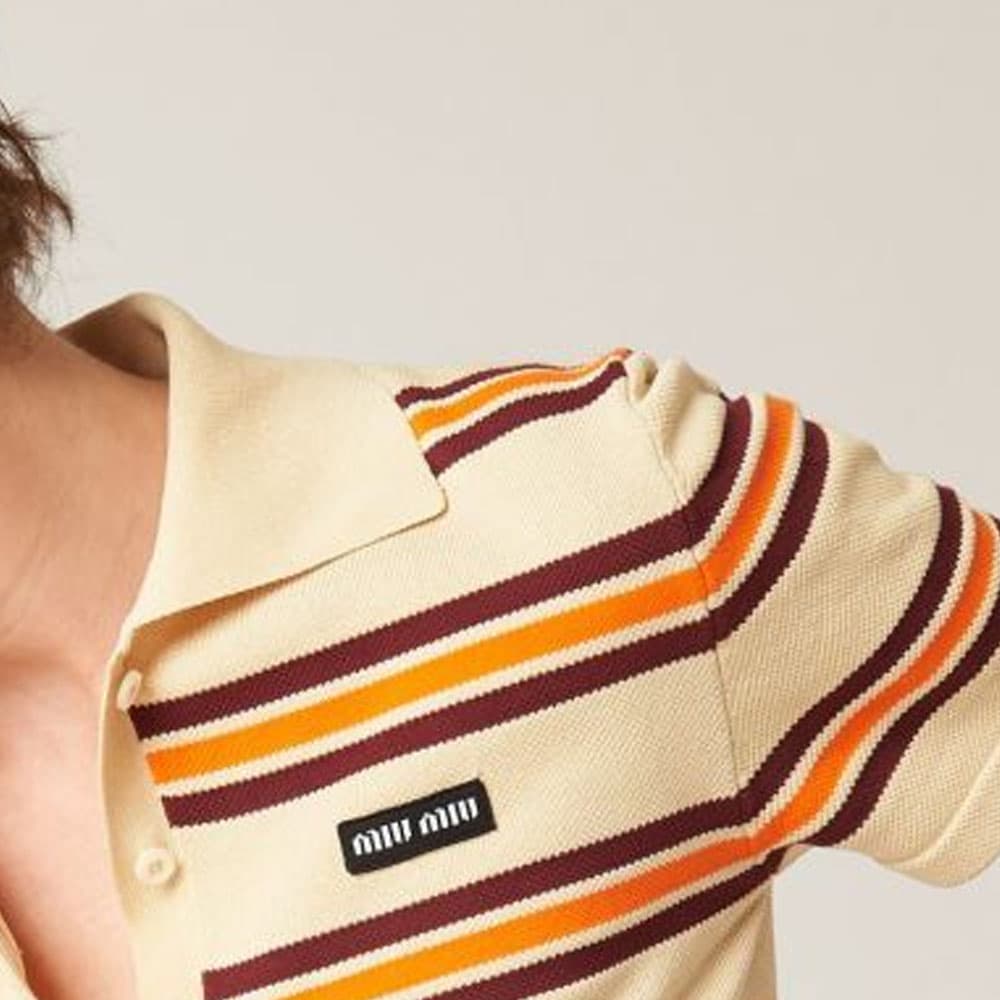 Miu Miu SS24 Polo Beige - изображение 4