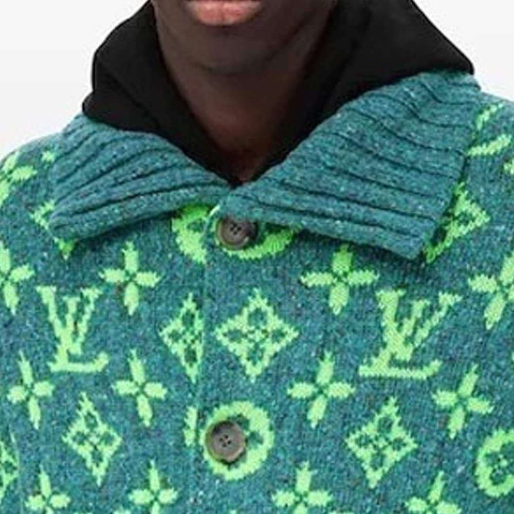 Кофта Louis Vuitton SS22 Limited Edition Sweater Green - изображение 9