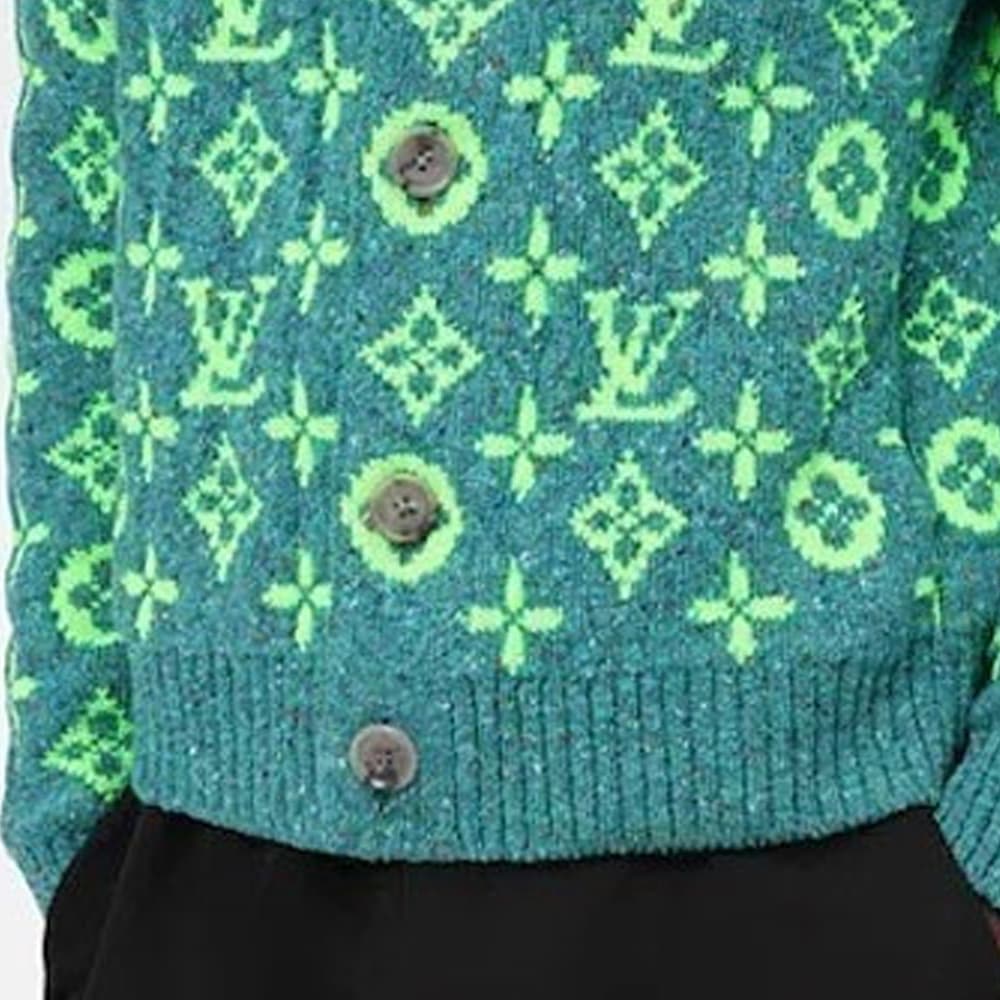 Кофта Louis Vuitton SS22 Limited Edition Sweater Green - изображение 12