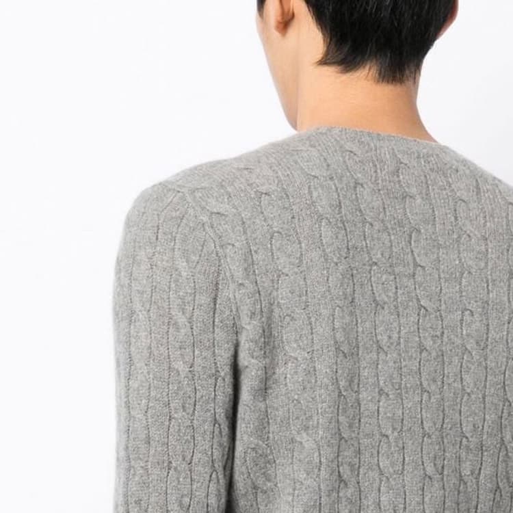 Кофта Polo Ralph Lauren SS23 Logo Embroidered Cashmere Sweater — фото 5
