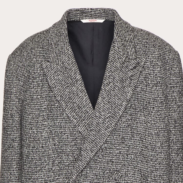 Пальто Valentino FW23 Grey Coat - изображение 5