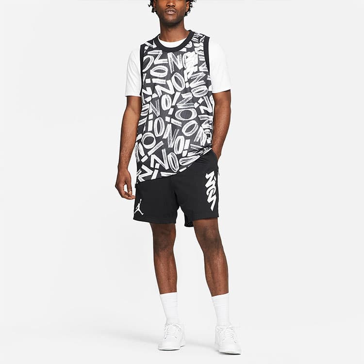 Тренировочные штаны Jordan Dri-FIT Zion Mesh Shorts Black - изображение 4