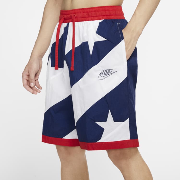 Шорты Nike USA Flag Quick-Dry Shorts Blue White - изображение 5