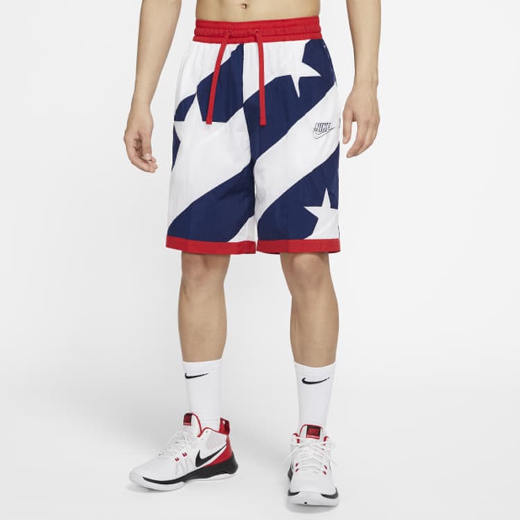Шорты Nike USA Flag Quick-Dry Shorts Blue White - изображение 3