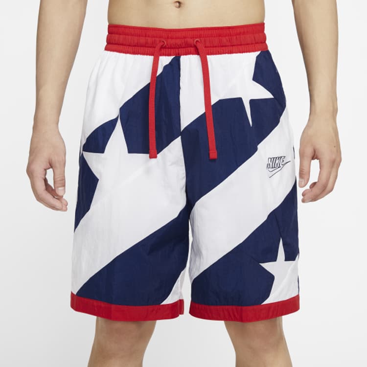 Шорты Nike USA Flag Quick-Dry Shorts Blue White - изображение 4