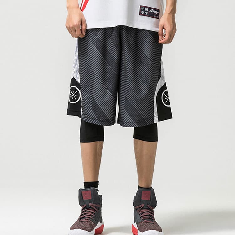 Шорты LiNing Way of Wade Shorts Black - изображение 3
