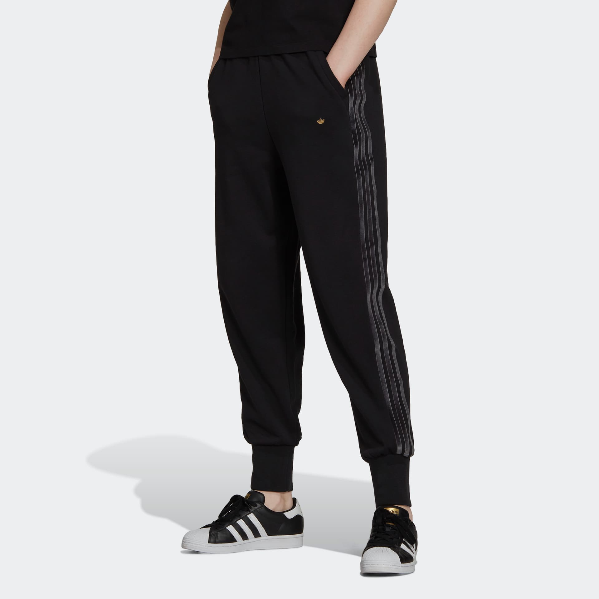 Штаны adidas originals Cuffed Pant Logo - изображение 4