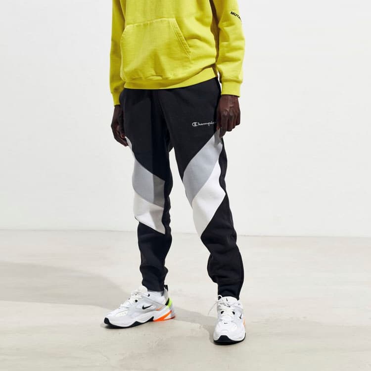 Штаны Champion Patchwork Embroidered Sweatpants - изображение 3