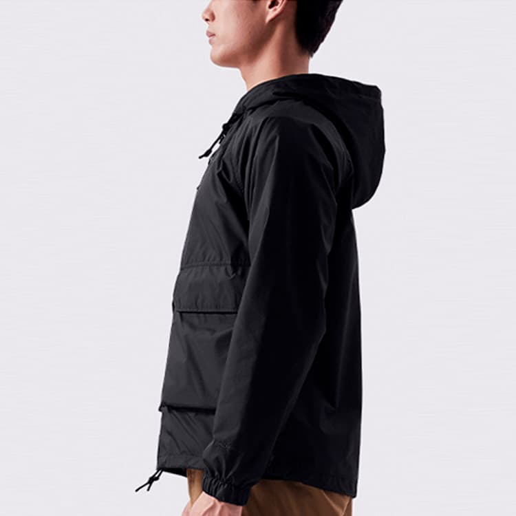 Куртка The North Face Logo Print Hoodie Jacket Black - изображение 4