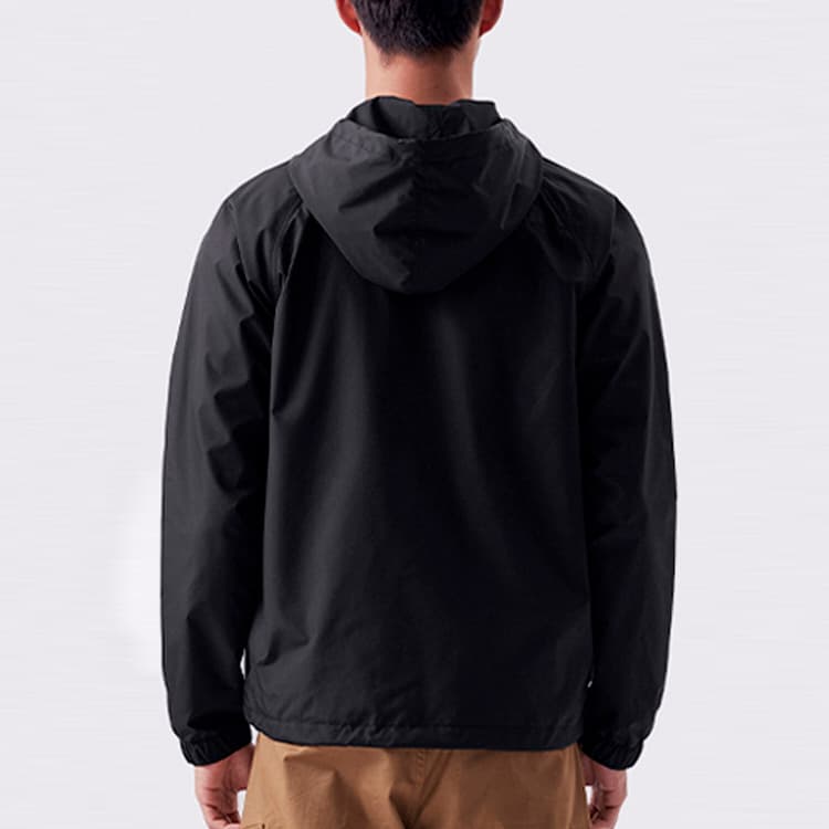 Куртка The North Face Logo Print Hoodie Jacket Black - изображение 3