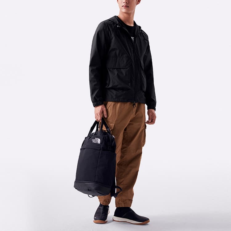 Куртка The North Face Logo Print Hoodie Jacket Black - изображение 5