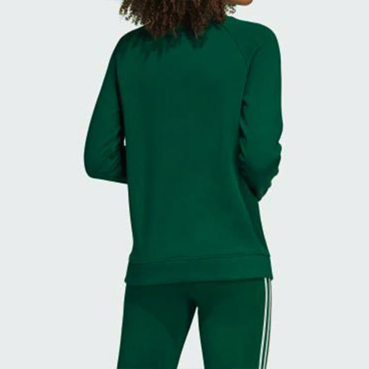 Худи adidas Trefoil Crew Sweat Collegeate Green - изображение 4