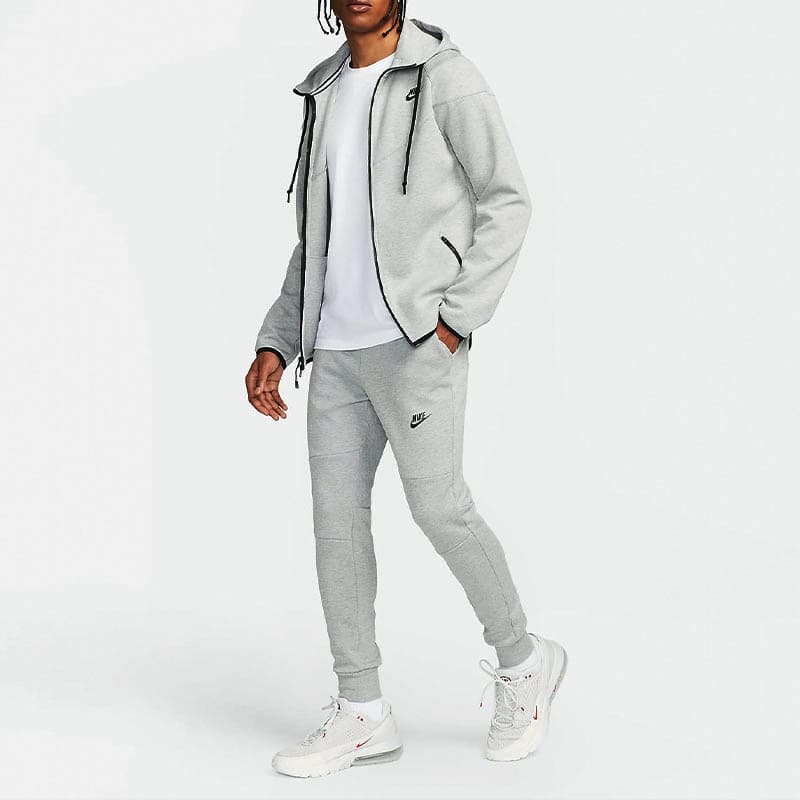 Худи Nike Sportswear Tech Fleece Hoodie Dark Grey - изображение 3