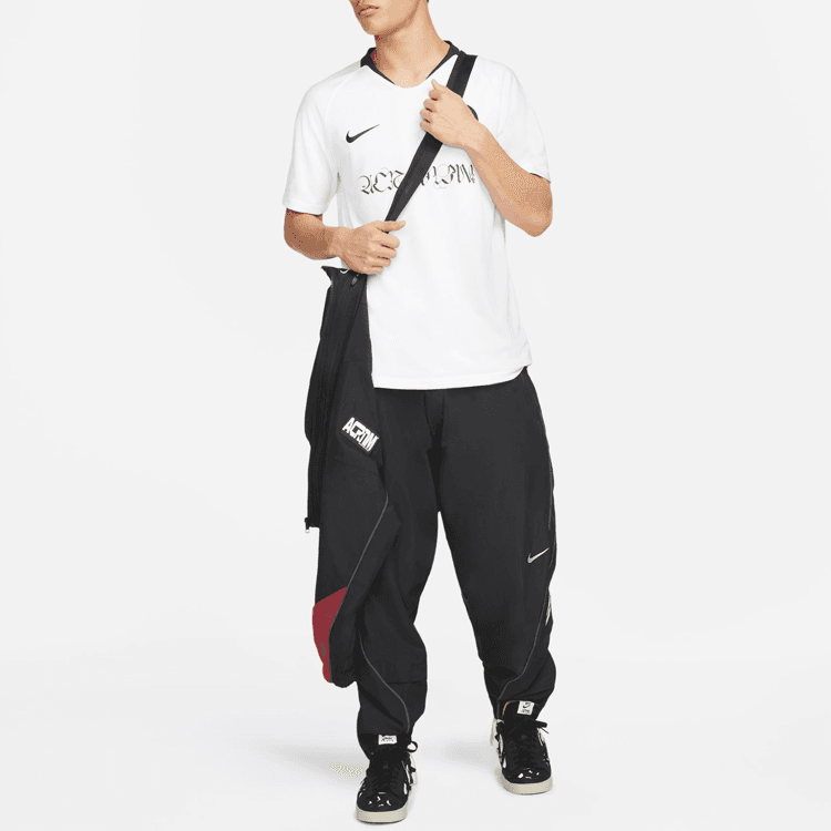 Спортивная одежда Nike x ACRONYM Logo Print Track Pants Black - изображение 4