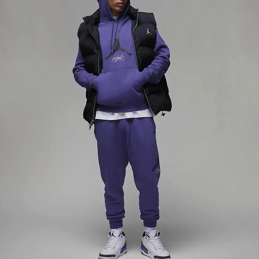 Худи Jordan Essentials Hoodie Purple - изображение 3