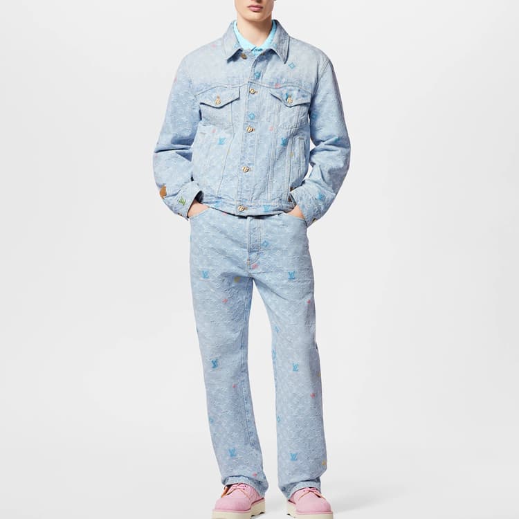 Джинсовая куртка LOUIS VUITTON x Tyler SS24 Denim Jacket - изображение 4